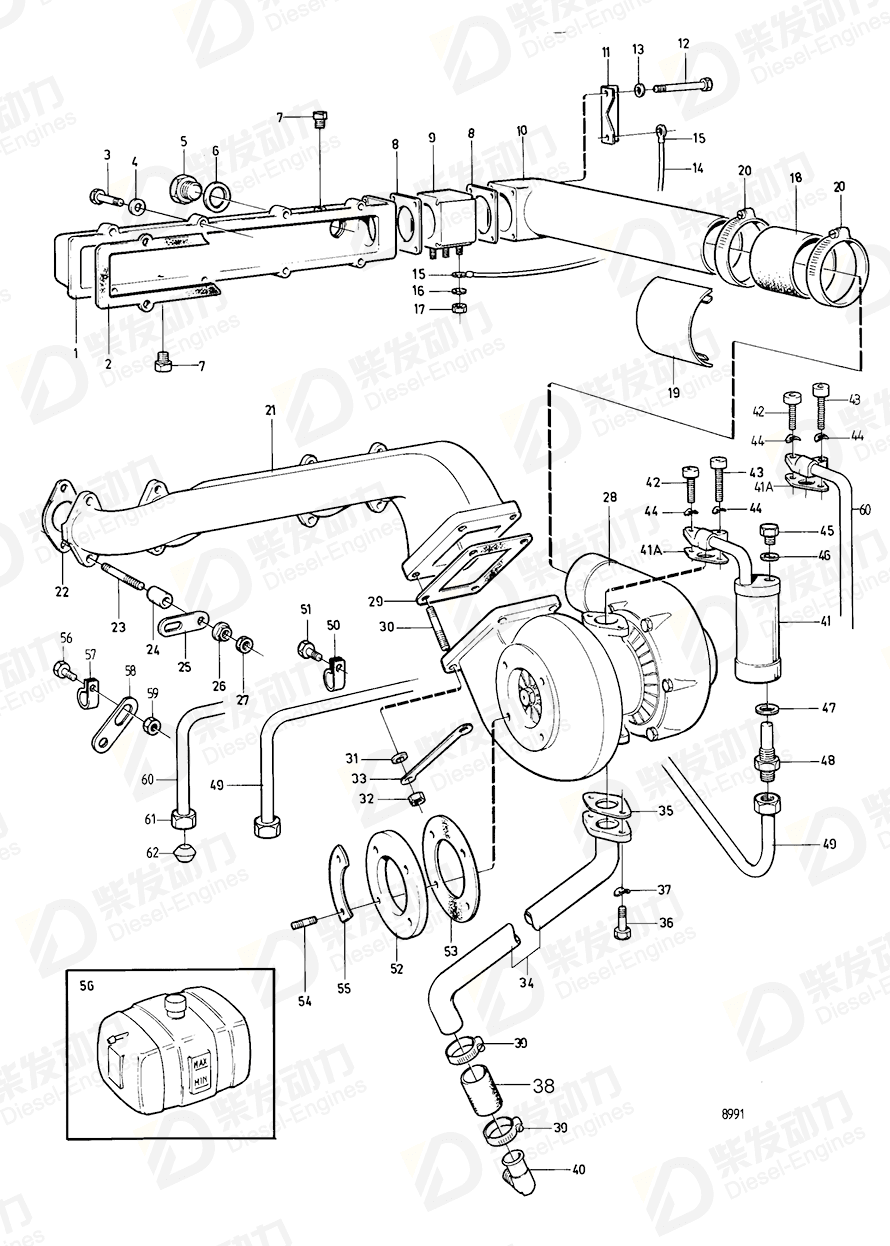 volvo penta Heat shield 465313 Drawing volvo penta Heat shield 465313 Drawing
